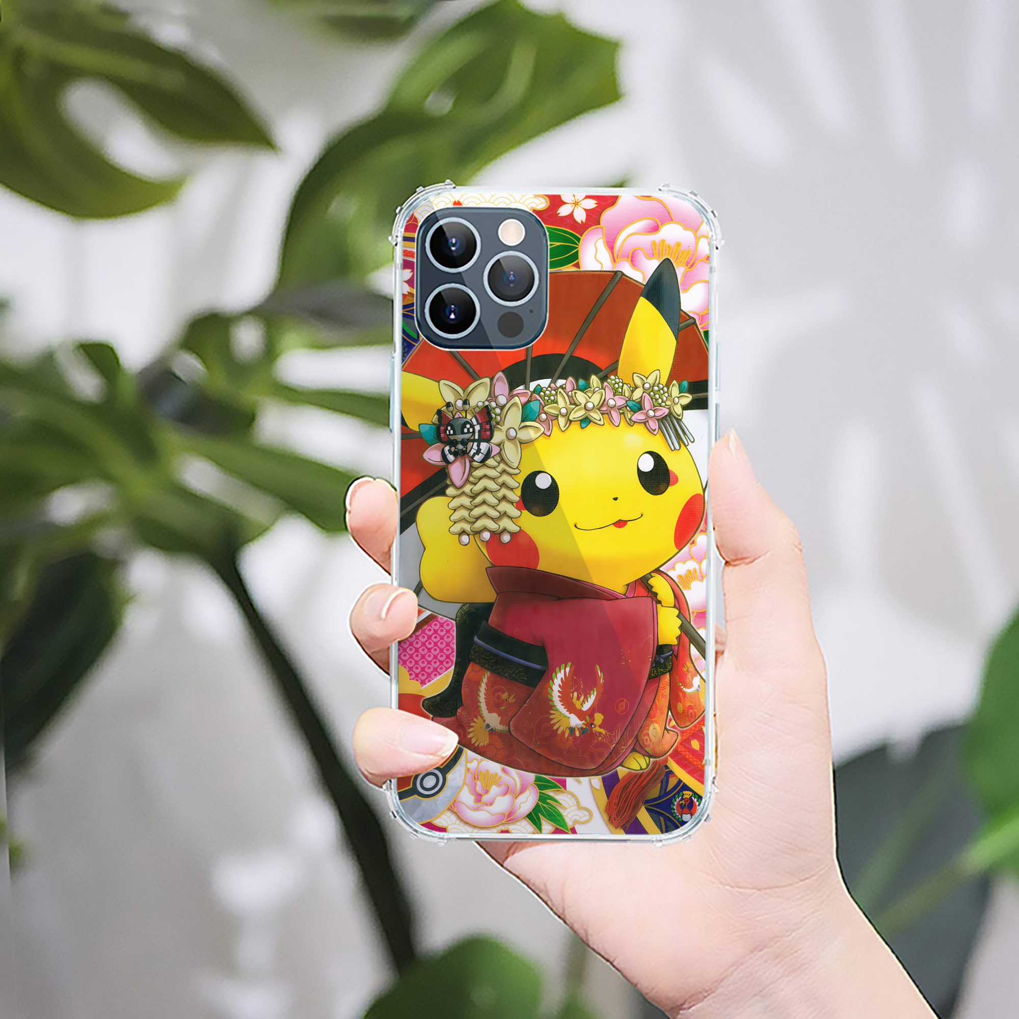 （画像用） ポケットモンスター Pokémon 【iPhone 12シリーズ対応】透明スマホケース（クリアソフトケース）
